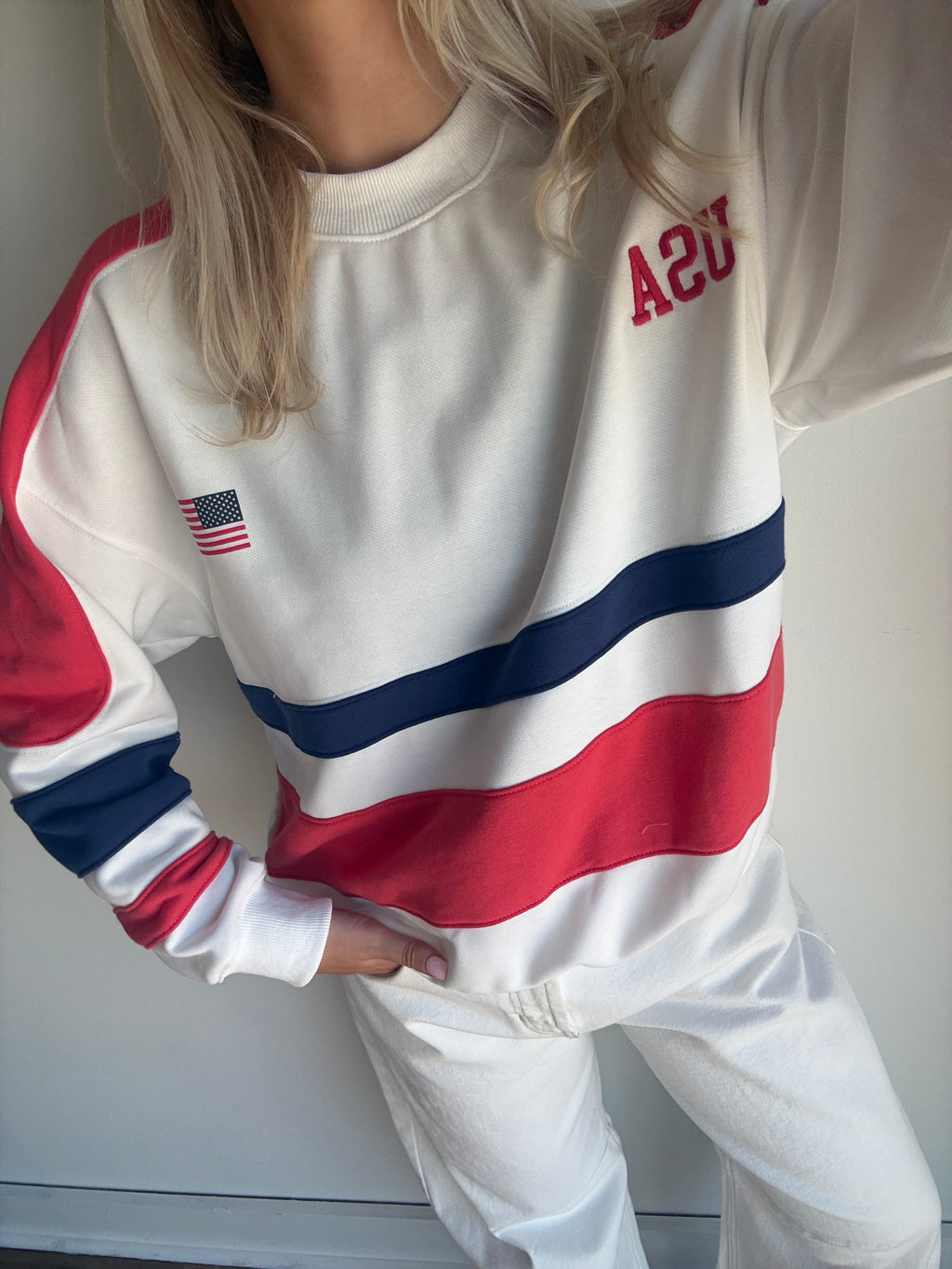 "USA" Oversized Crewneck