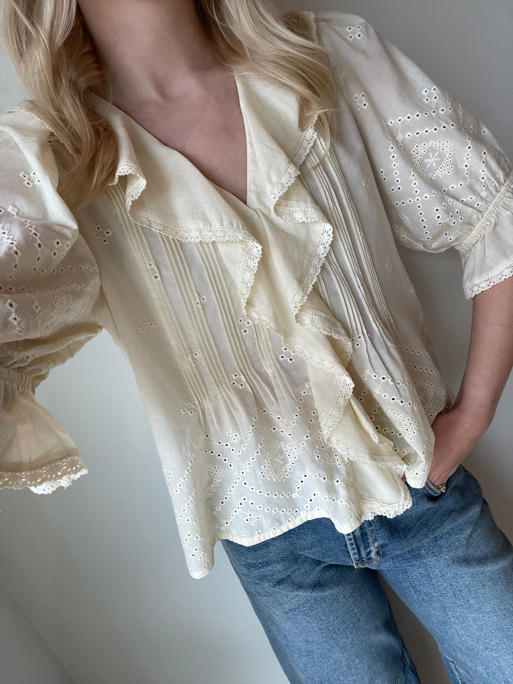 Jules Ruffle Blouse