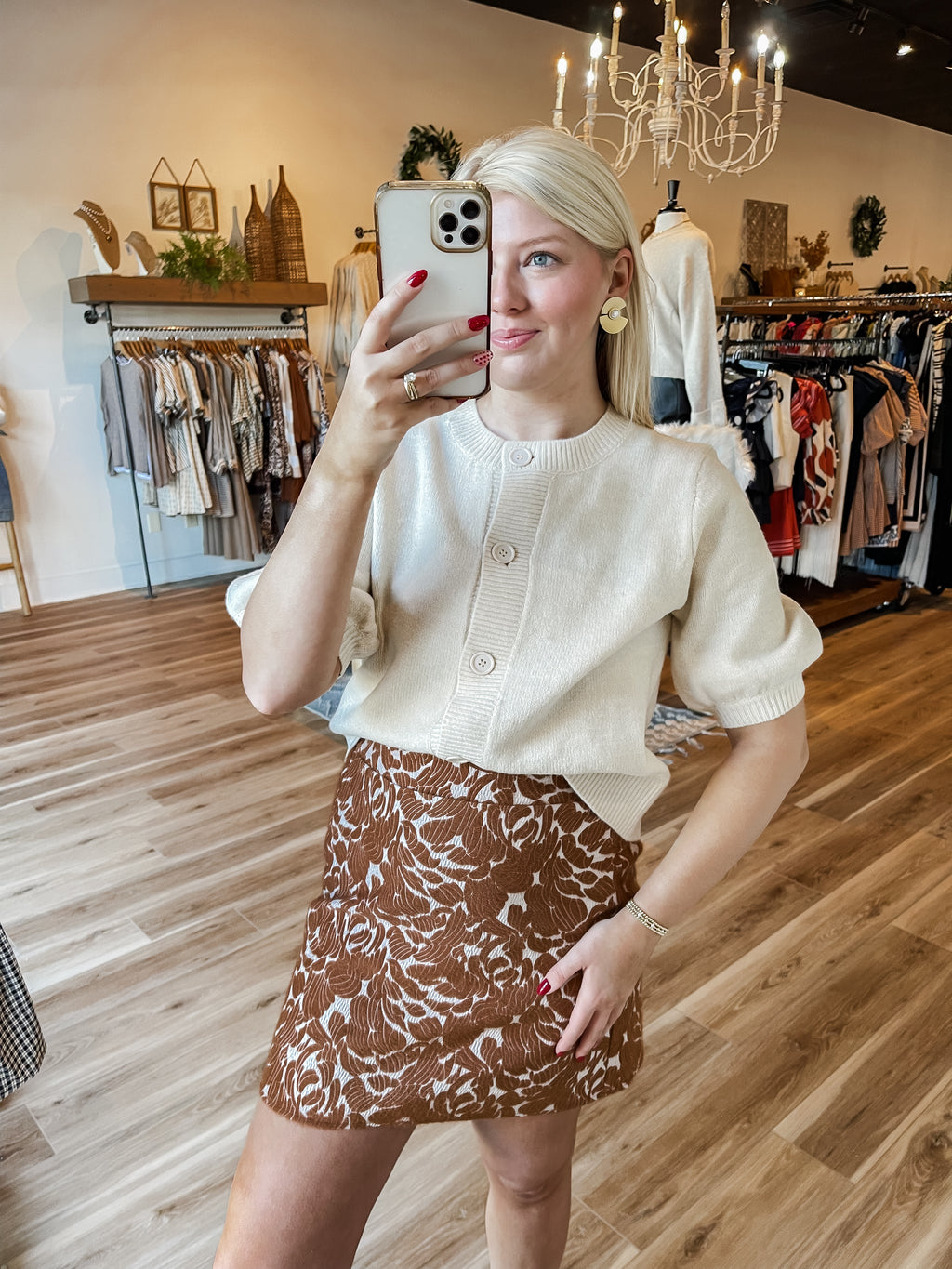 Josie Short Sleeve Sweater