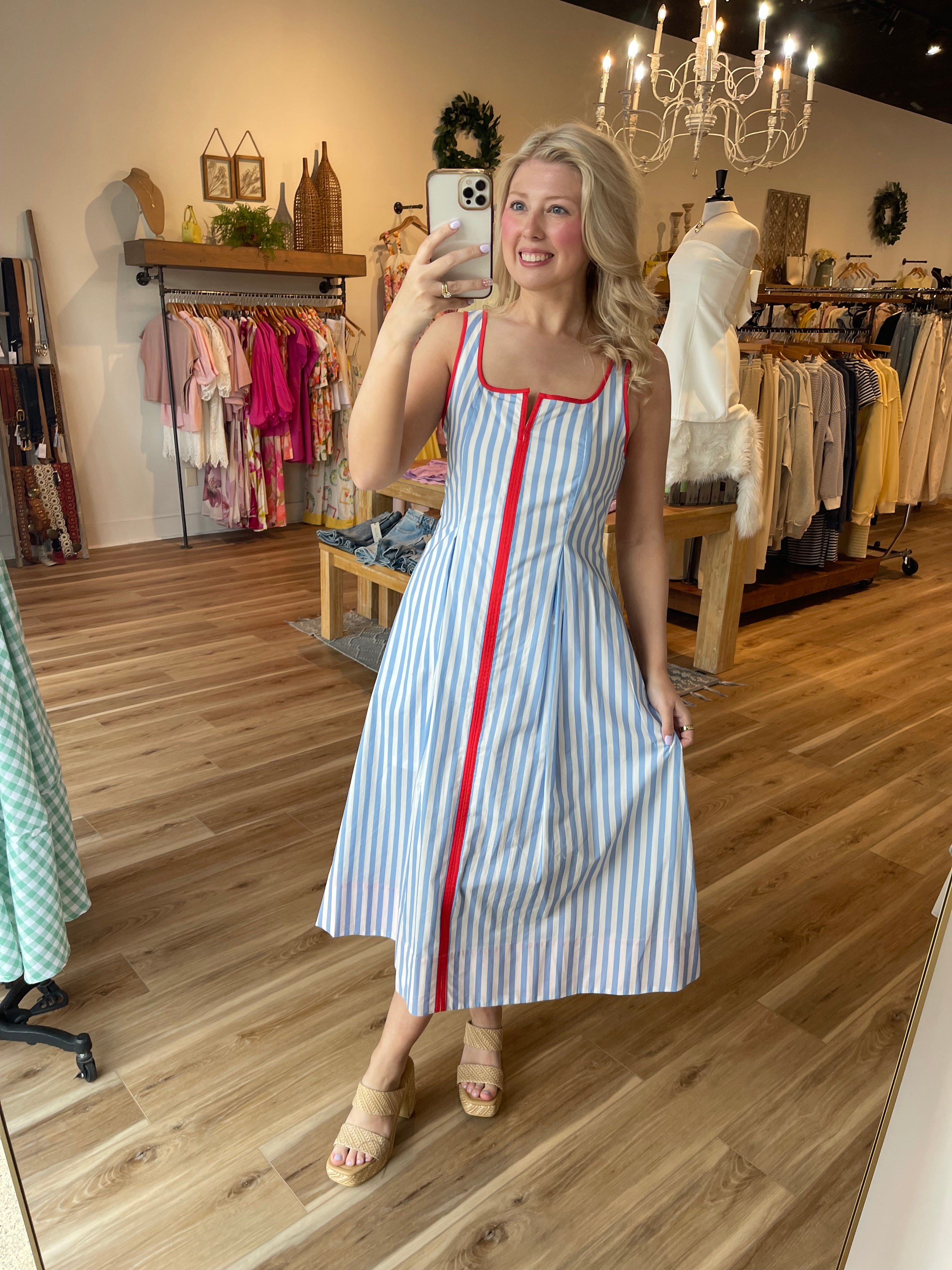 Stella Stripe Dress