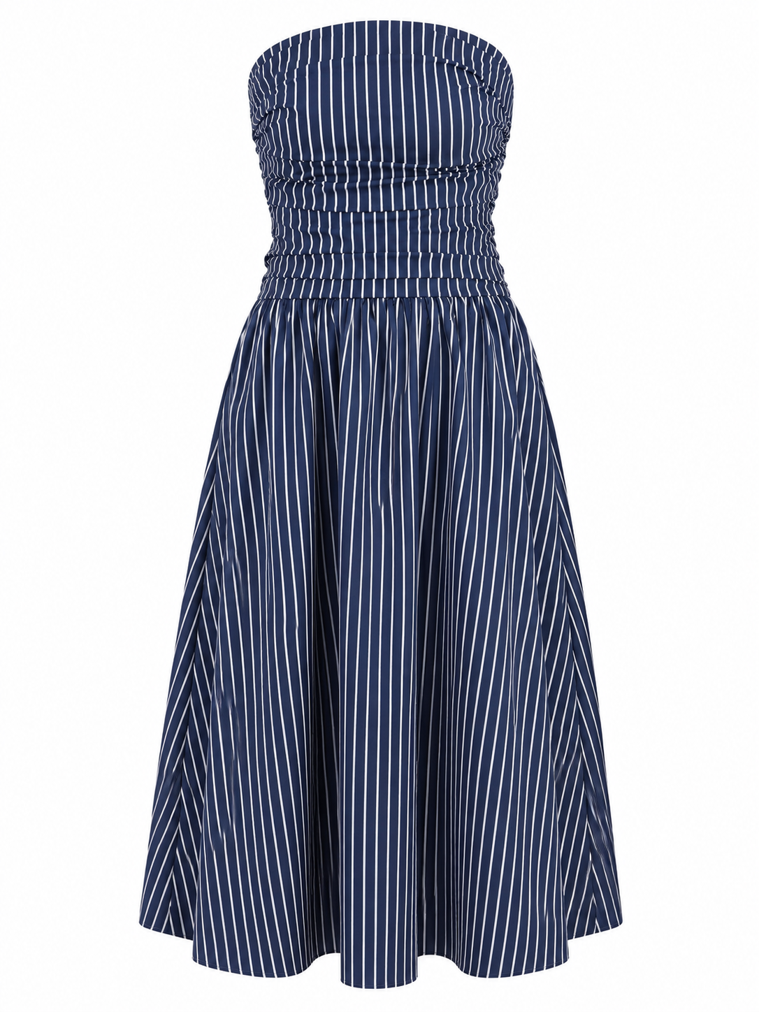 Eliana Strapless Midi Dress