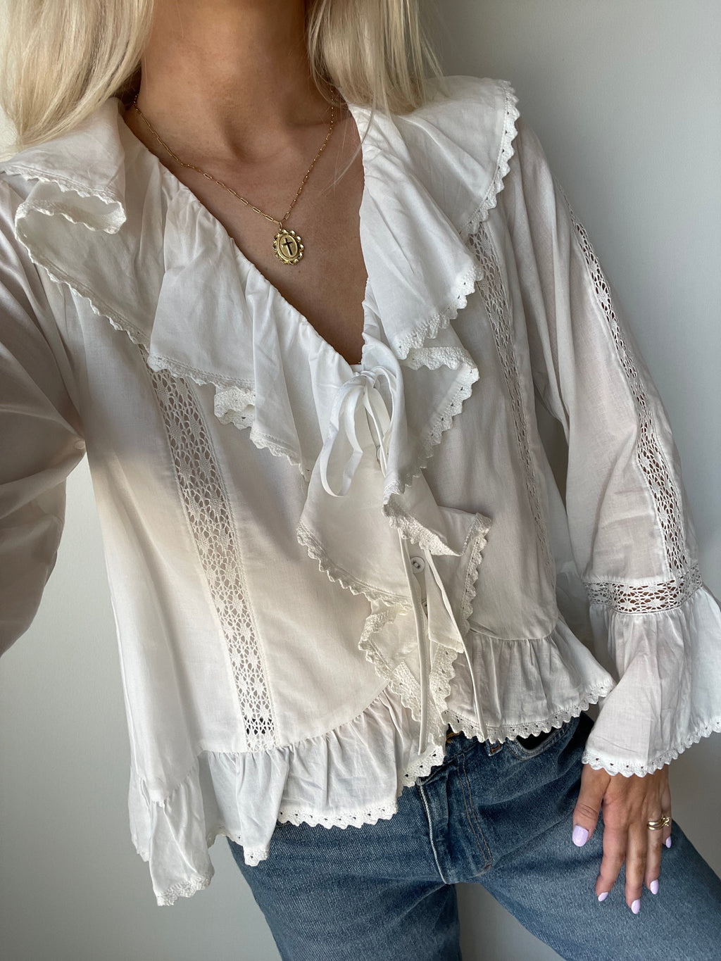 Valerie Ruffle Blouse