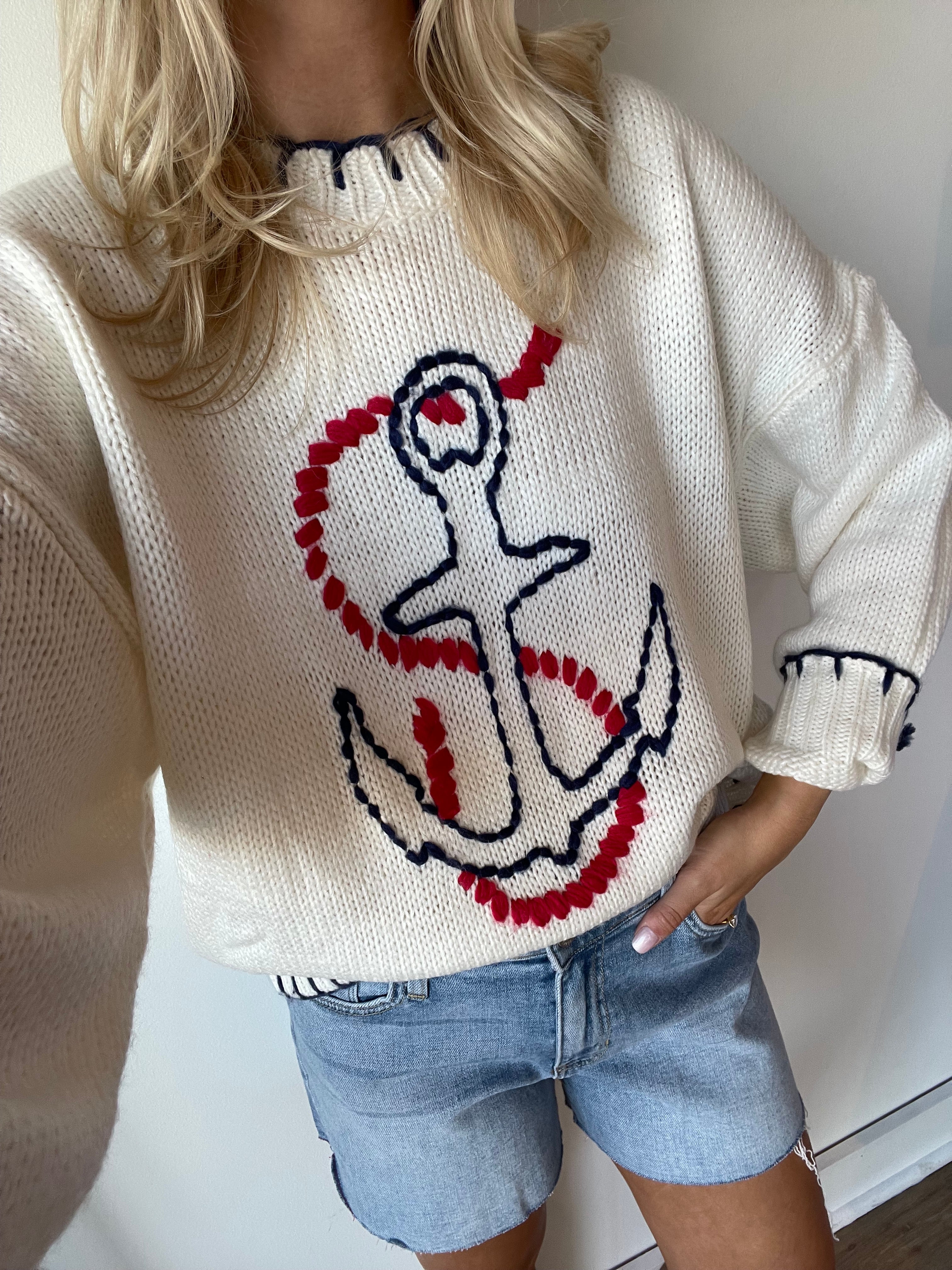 Anchor Knit Sweater