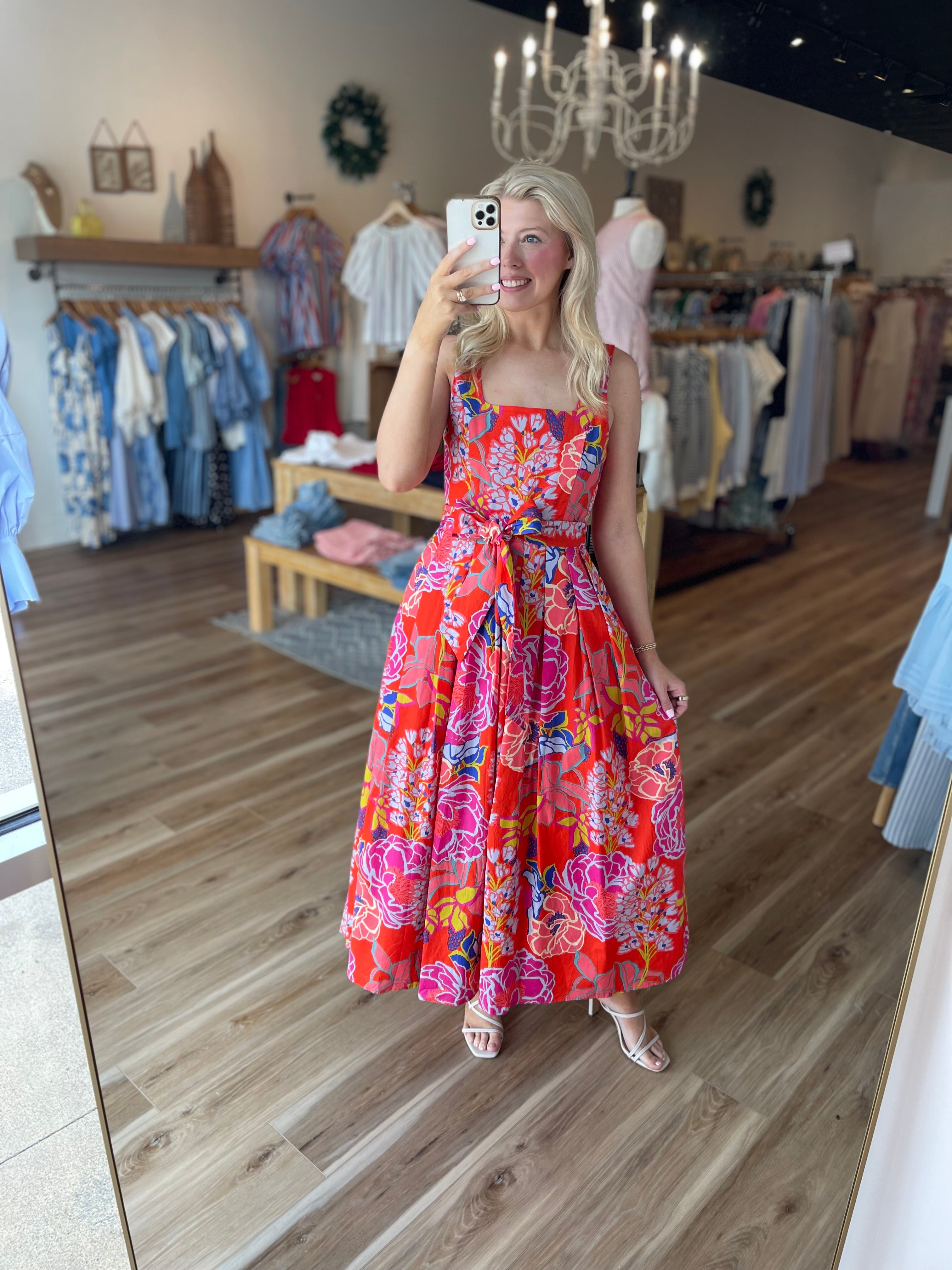 Flora Midi Dress