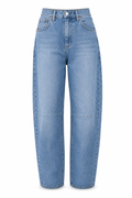 The Seamed Barrel Jeans