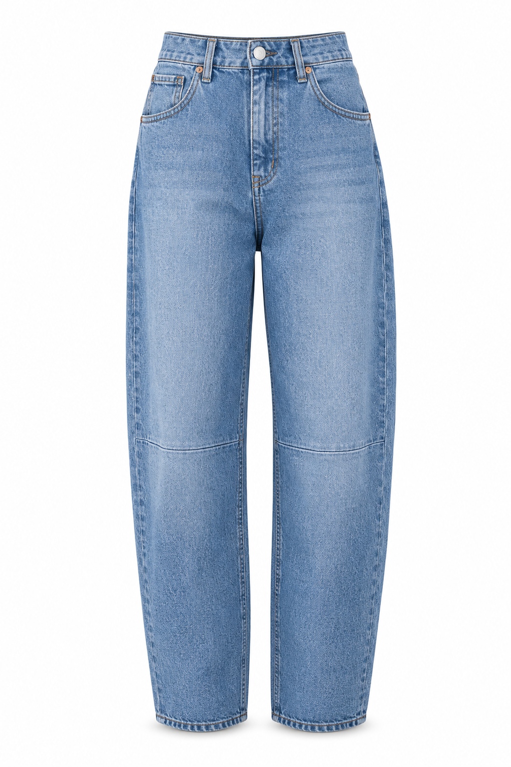 The Seamed Barrel Jeans