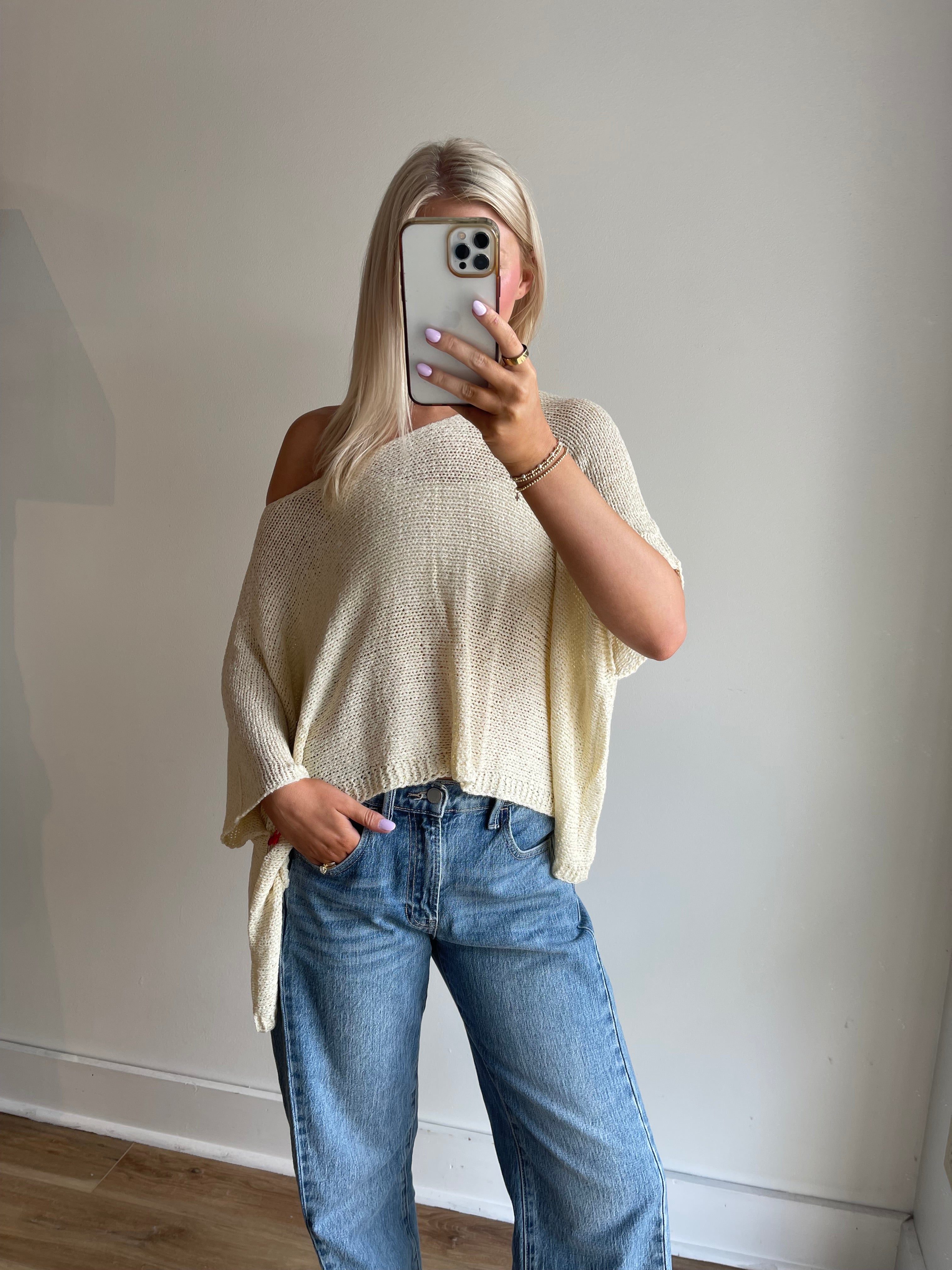 Lurex Poncho