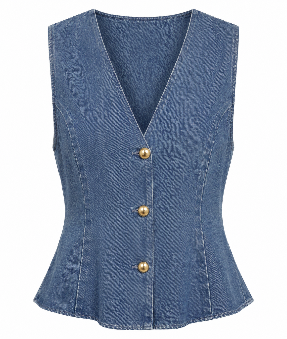 Demi Denim Vest