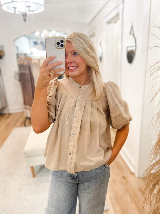 Dakota Button Down Top