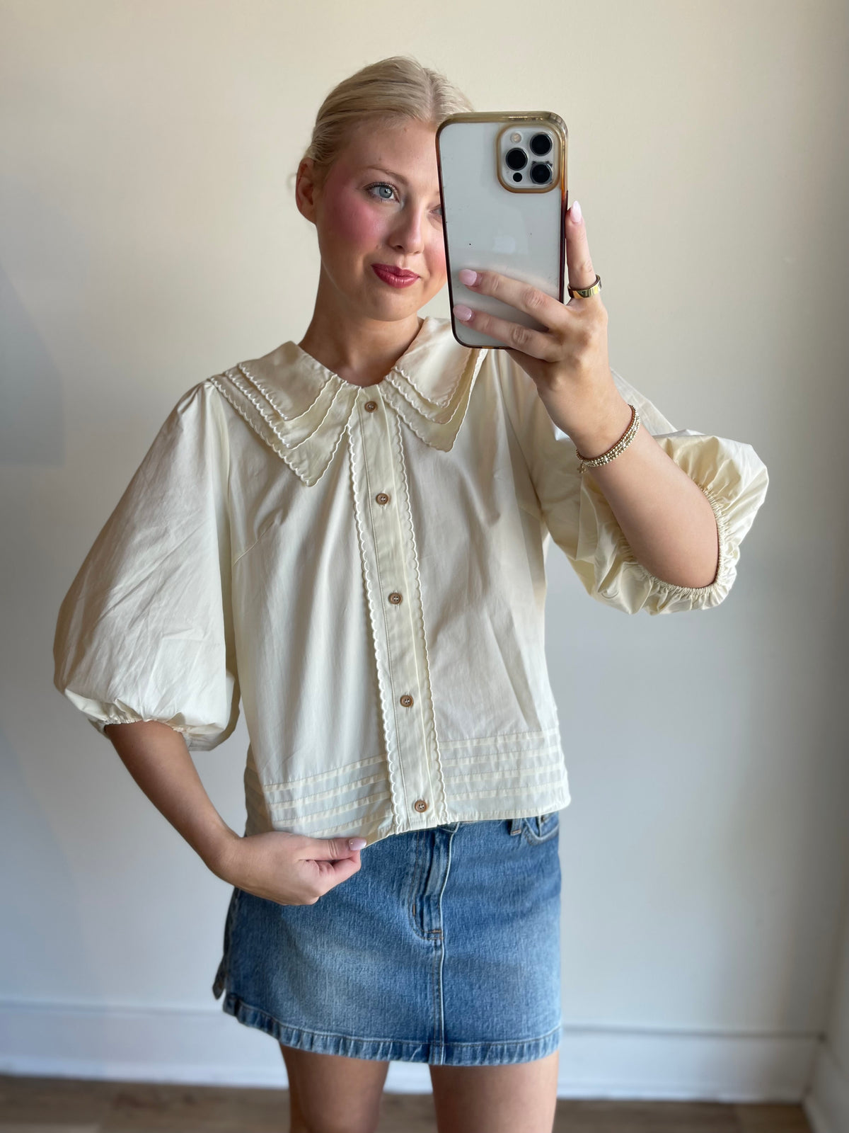 Becca Collared Blouse