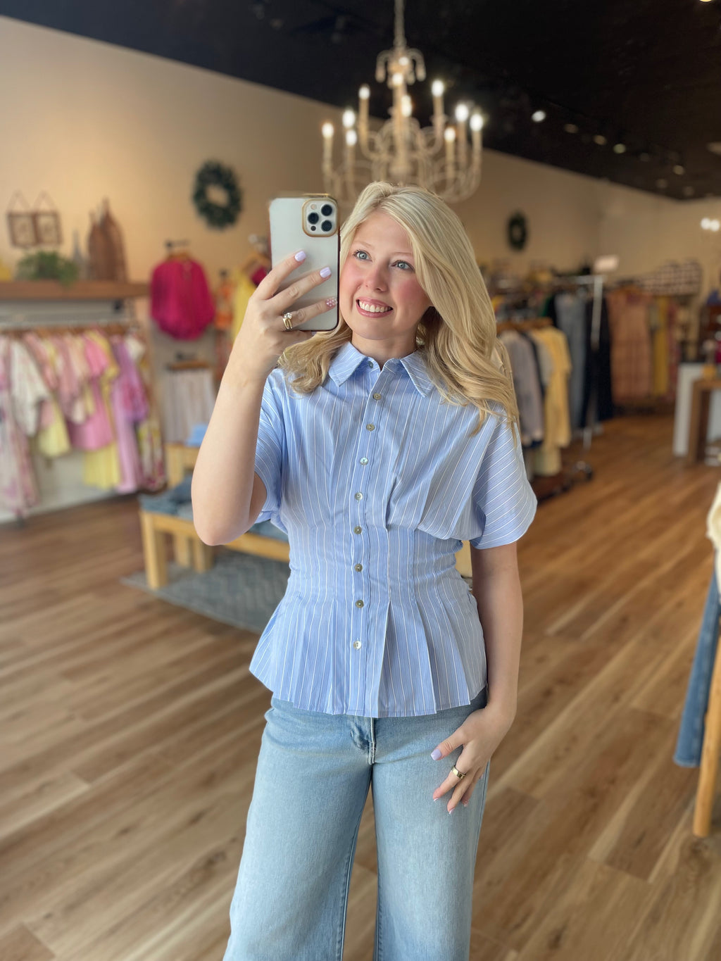 Sail Away Button Down