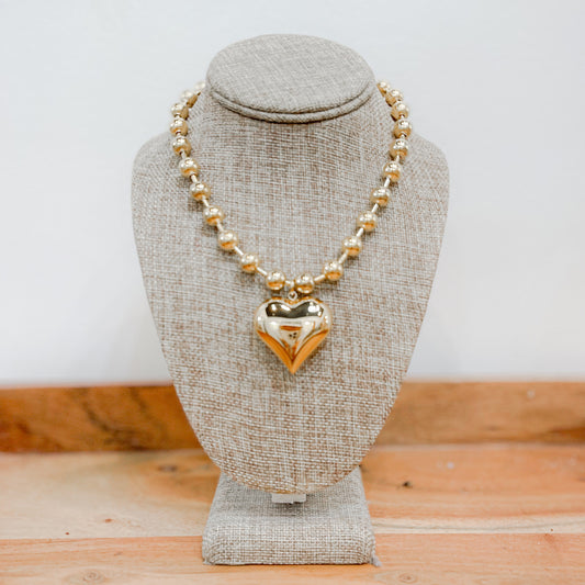 Chunky Heart Necklace