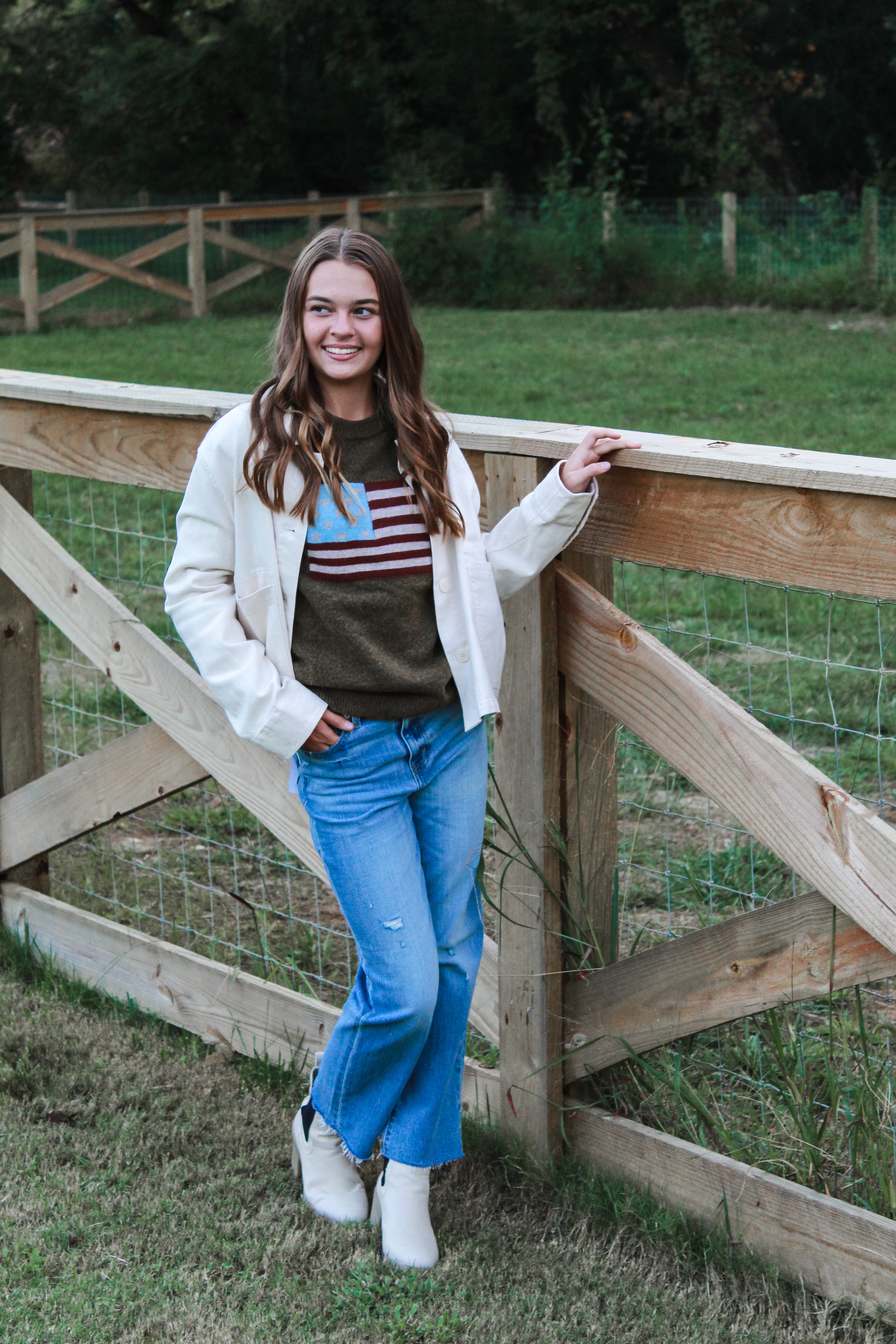 Knitted Flag Sweater