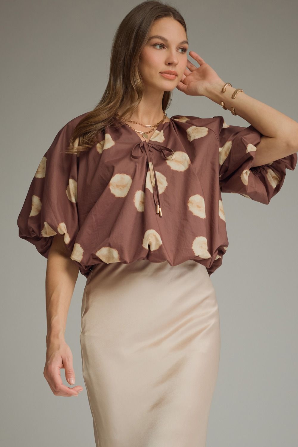 Polka-A-Dot Blouse