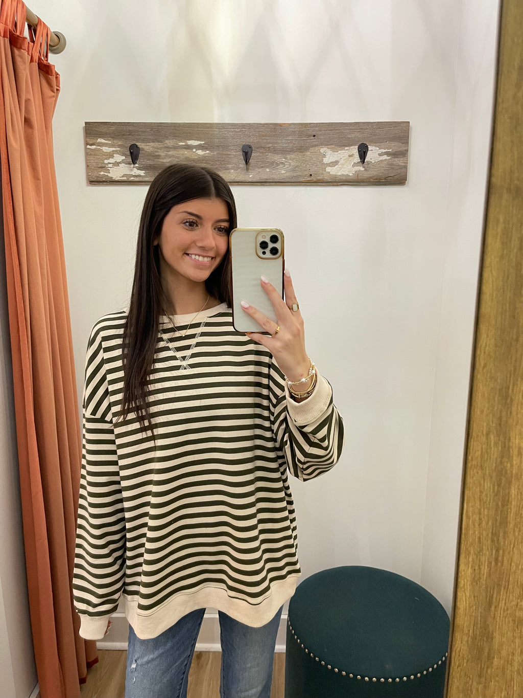 Bennett Oversized Stripe Top