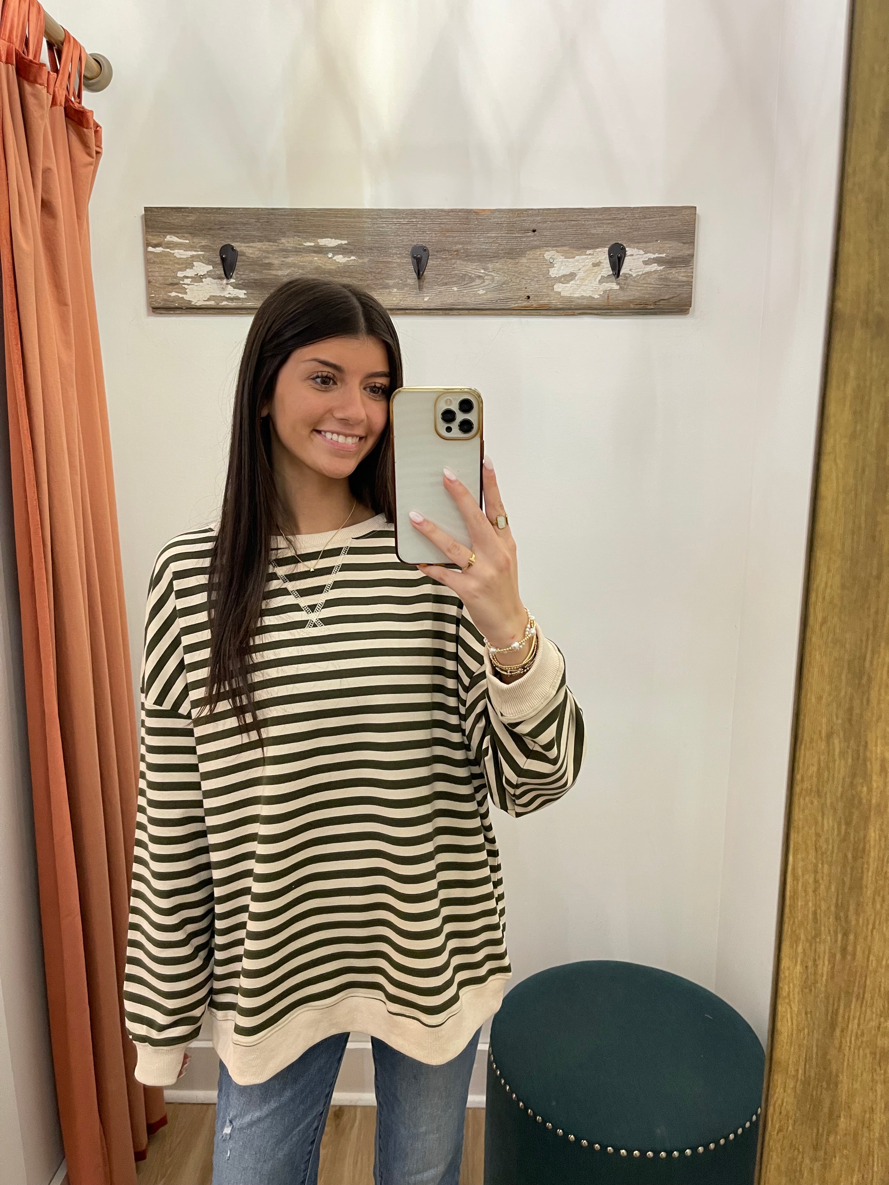 Bennett Oversized Stripe Top