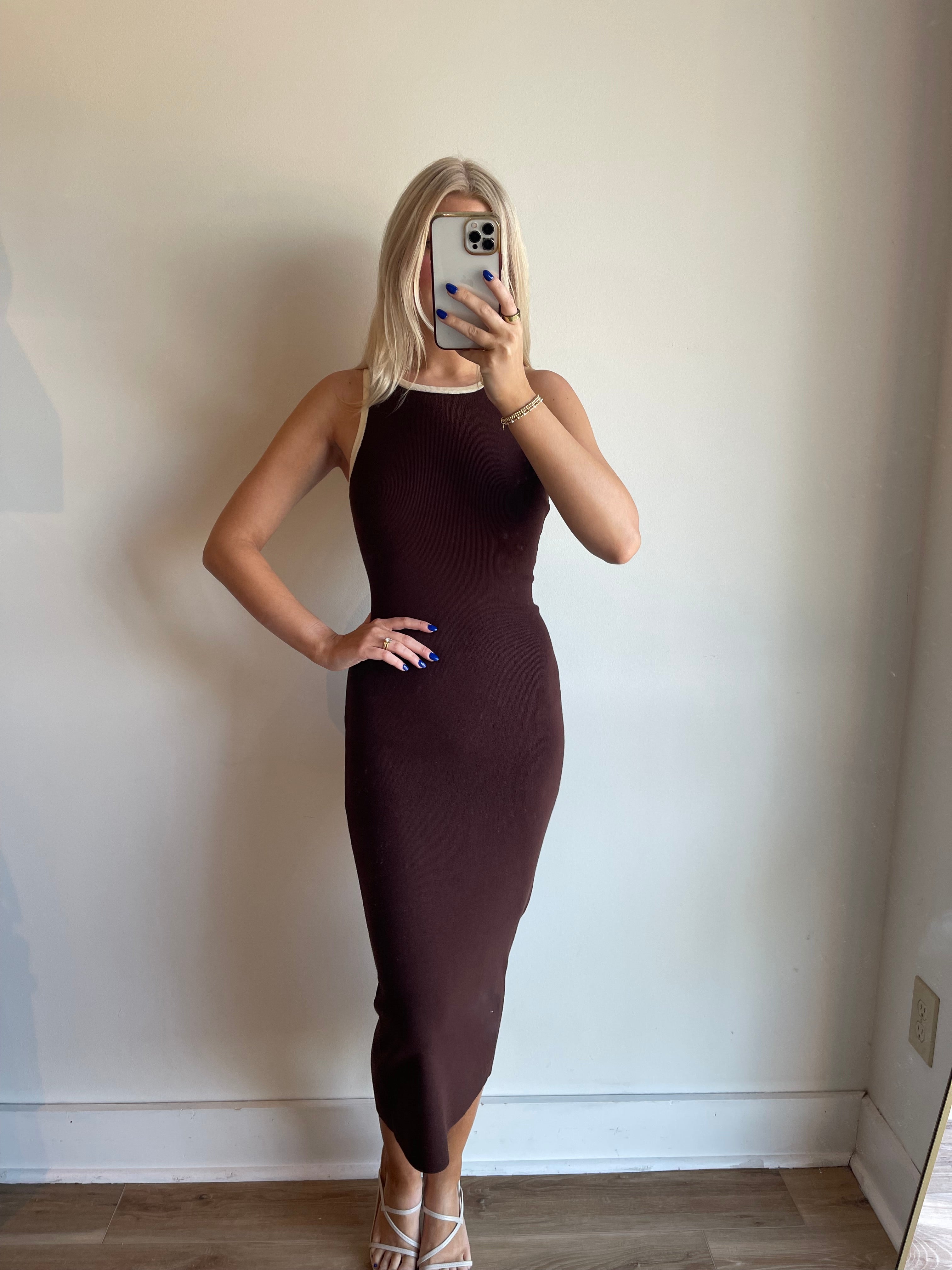 Frances Knit Midi Dress