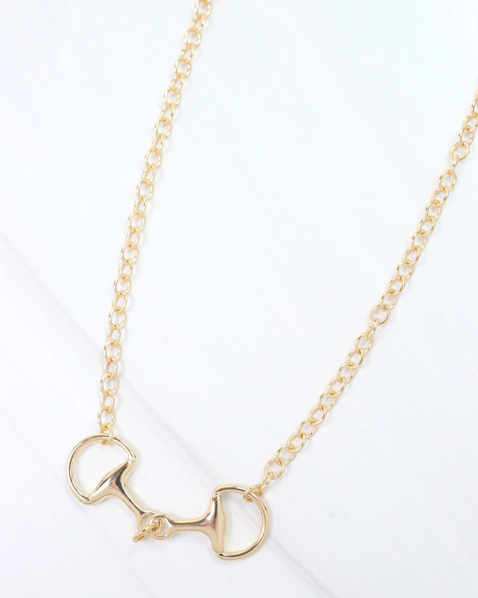 Seattle Horsebit Necklace