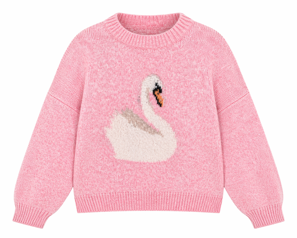 Swan Knit Sweater