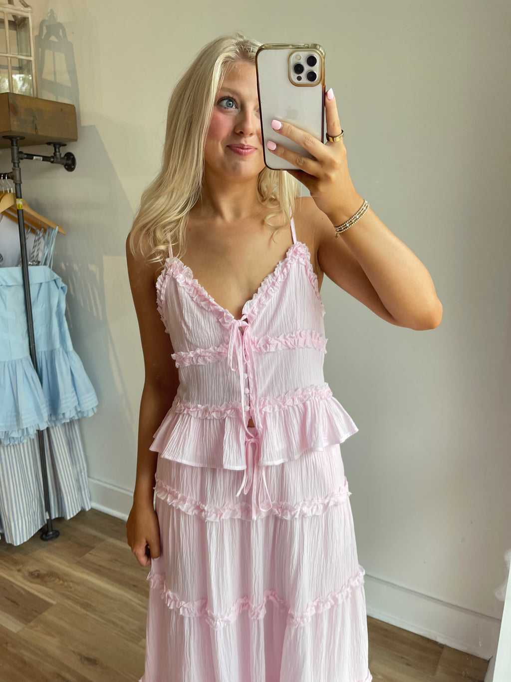 Cameron Ruffle Top