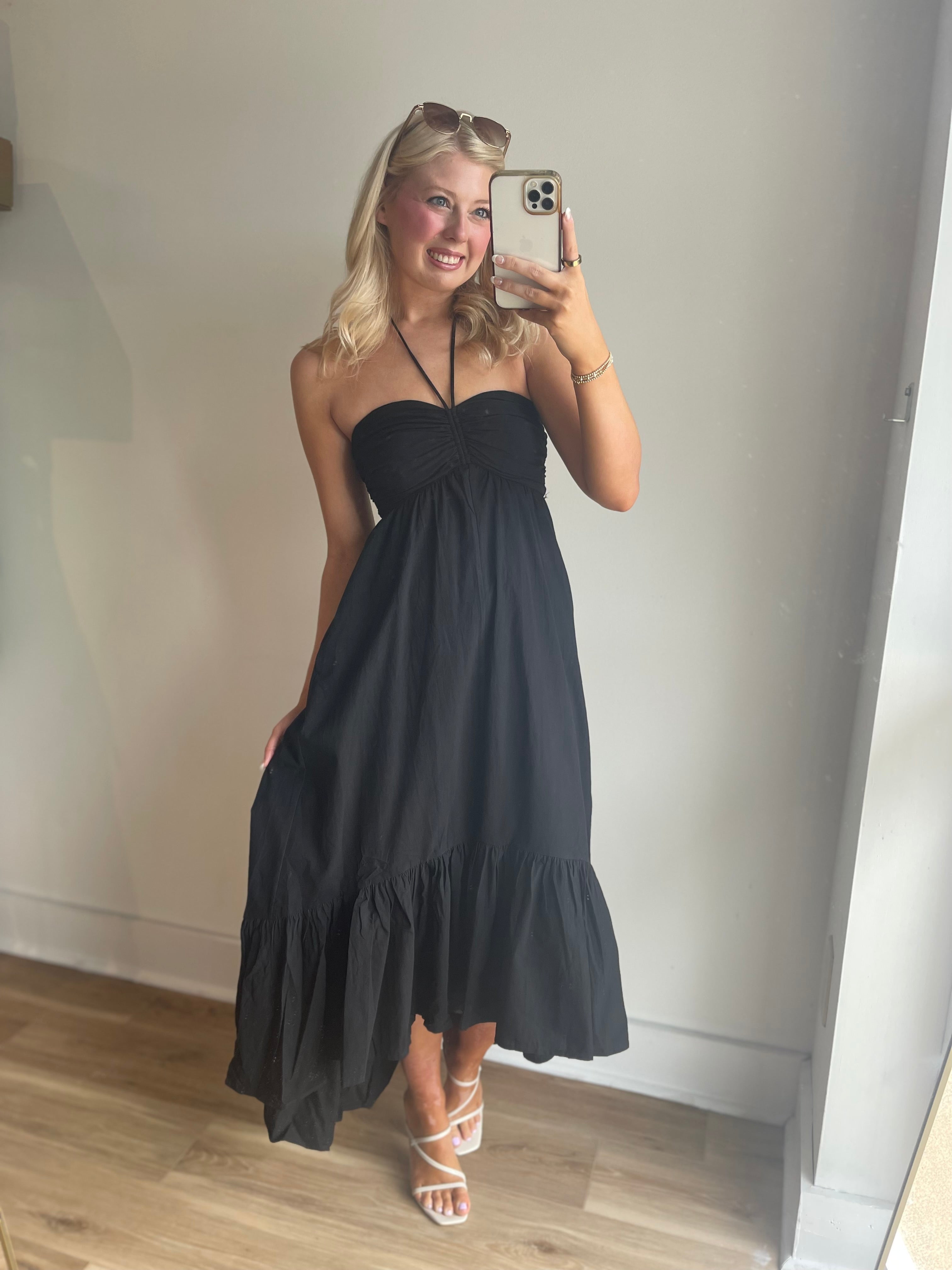Pyper Halter Midi Dress