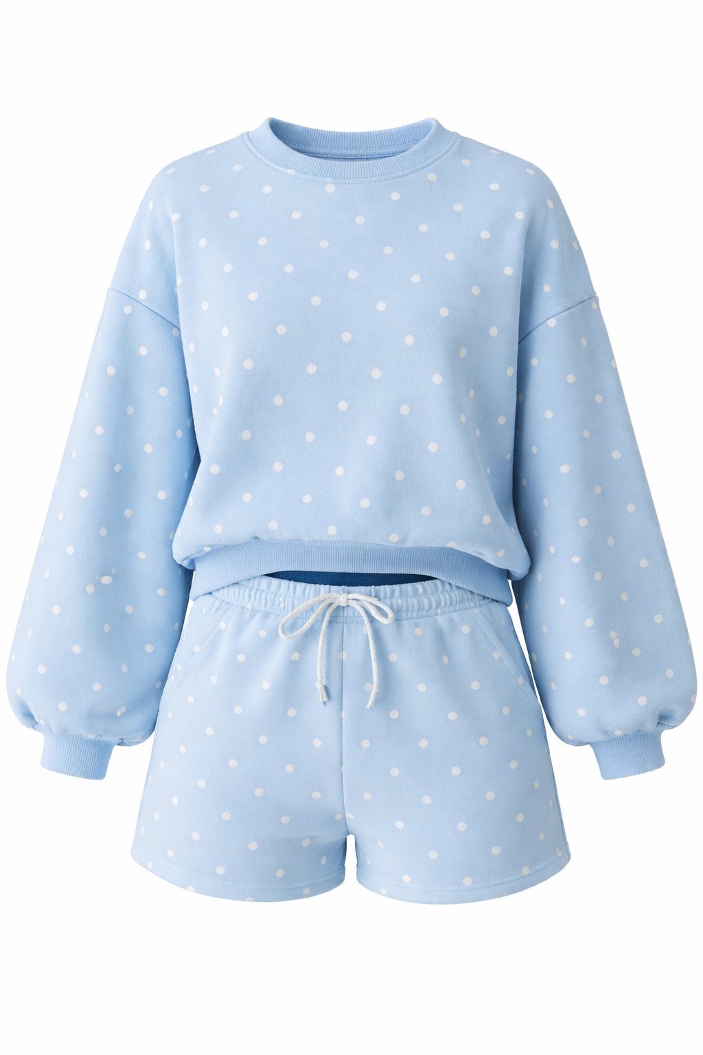 Polka Dot Fleece Set