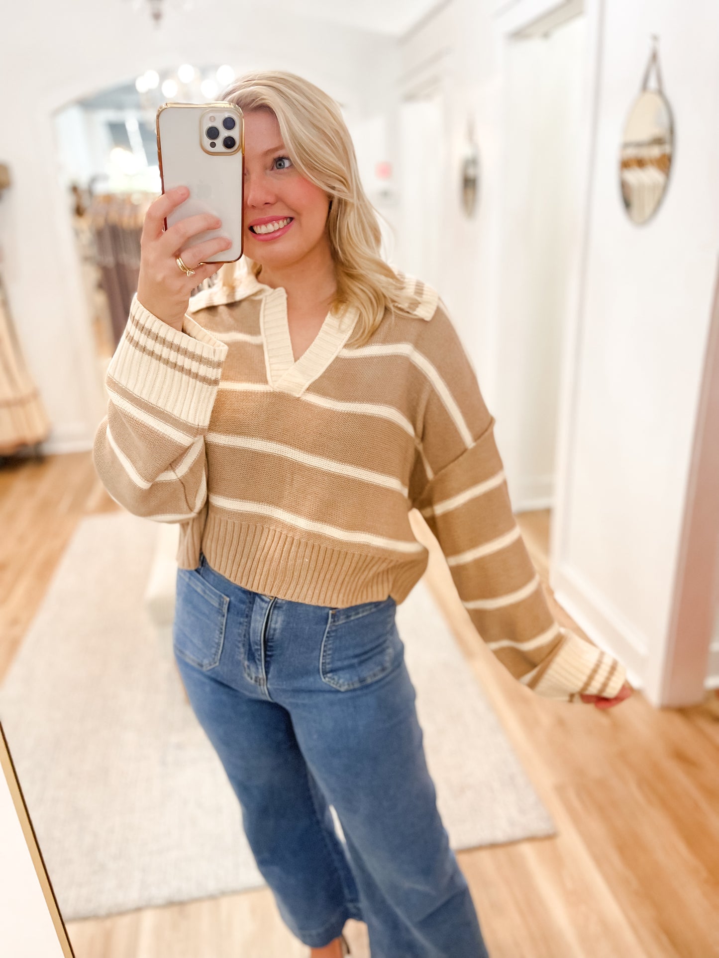 Laken Stripe Sweater