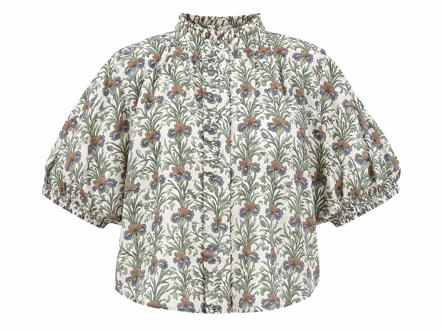Iris Floral Top