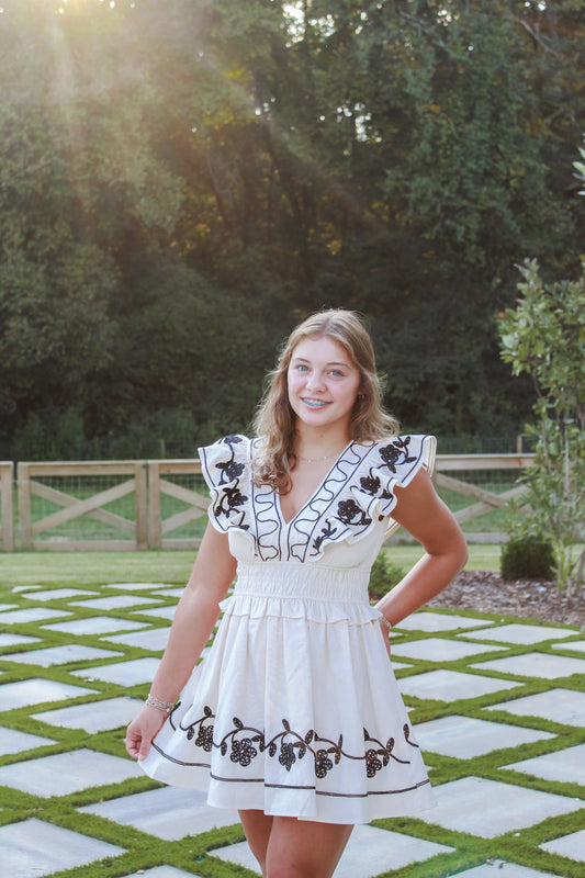 Paisley Mini Dress