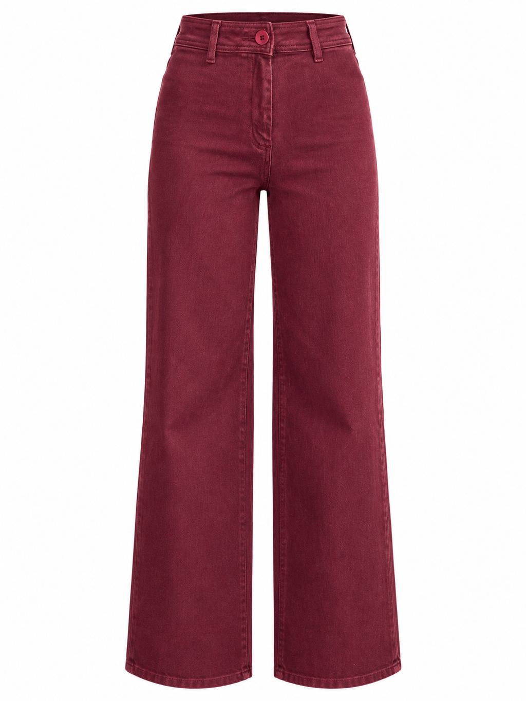 Straight Wide Leg Denim Jeans