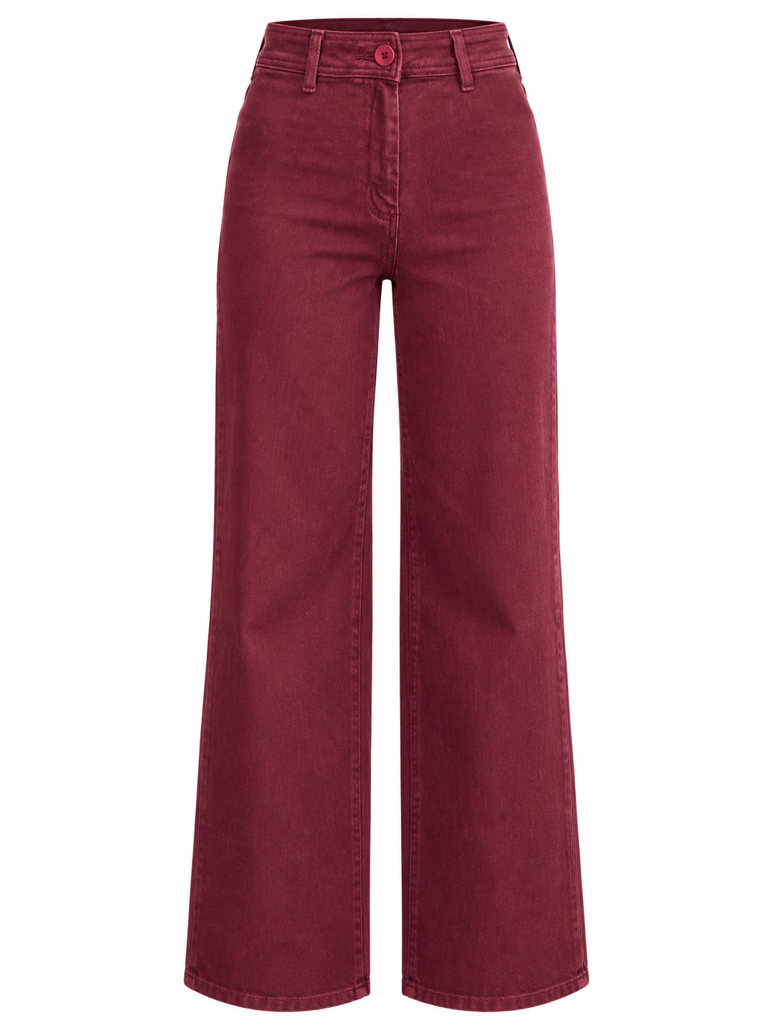 Straight Wide Leg Denim Jeans