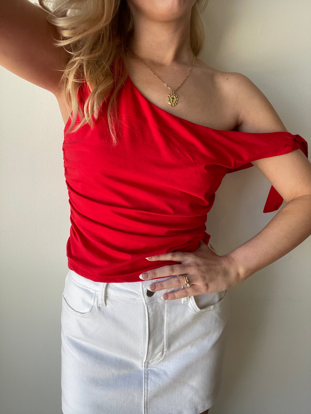 Sasha One Shoulder Top