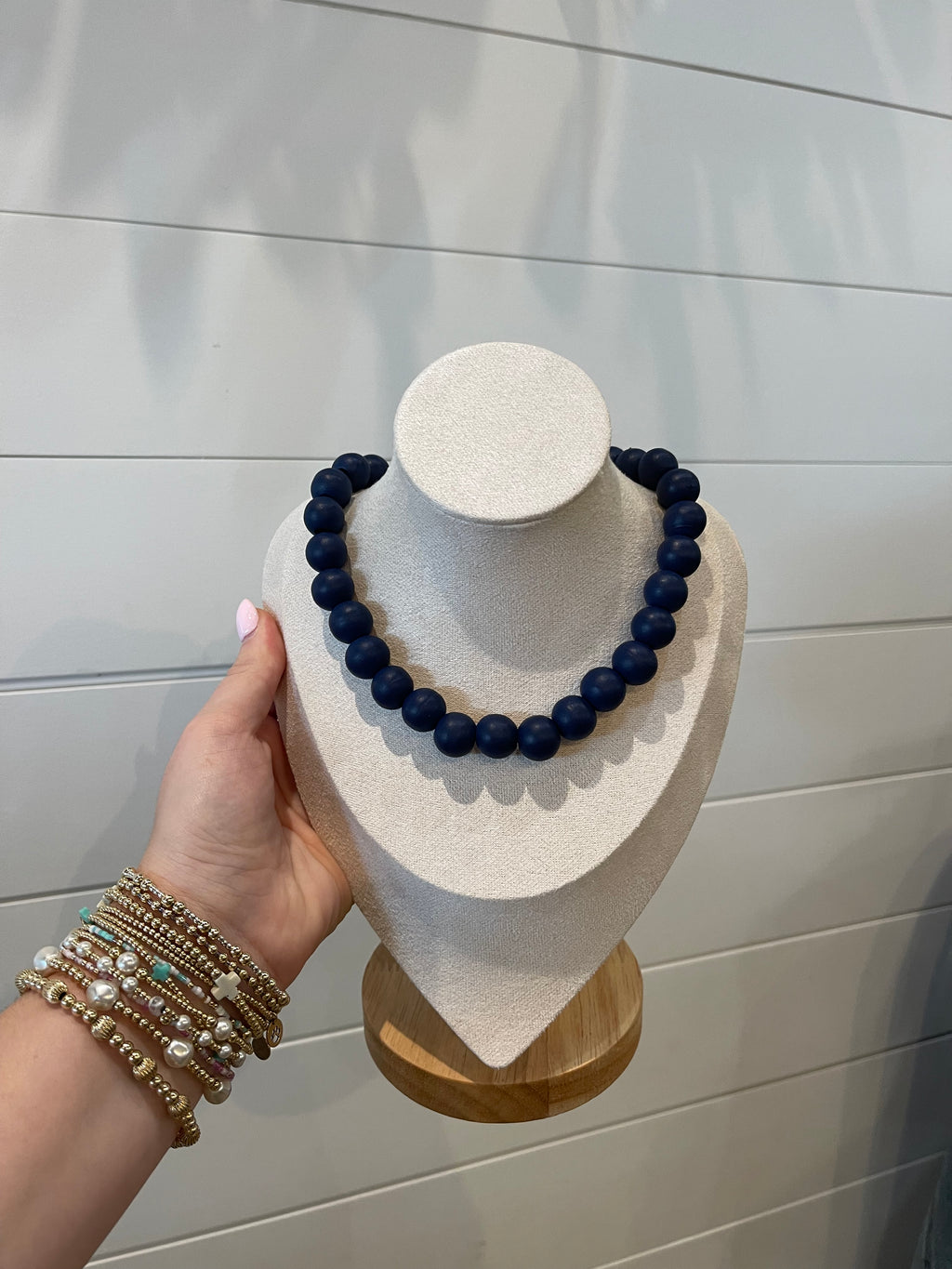 Wooden Beaded Necklace