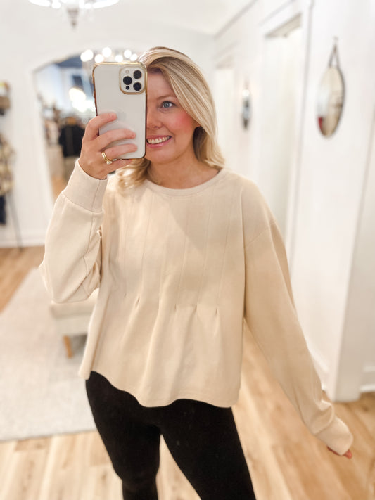 Perry Tucked Blouse