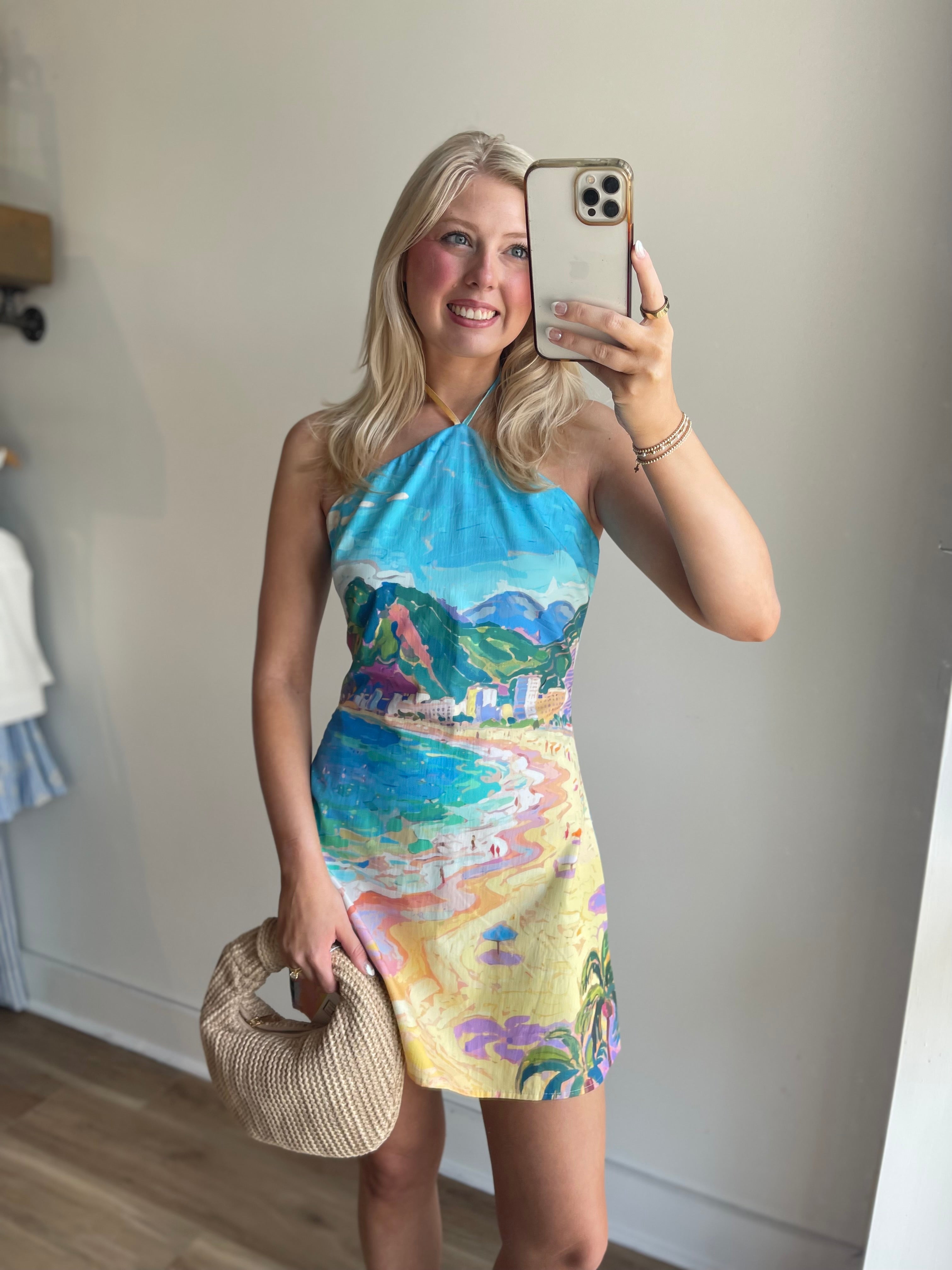 Painted Paradise Mini Dress