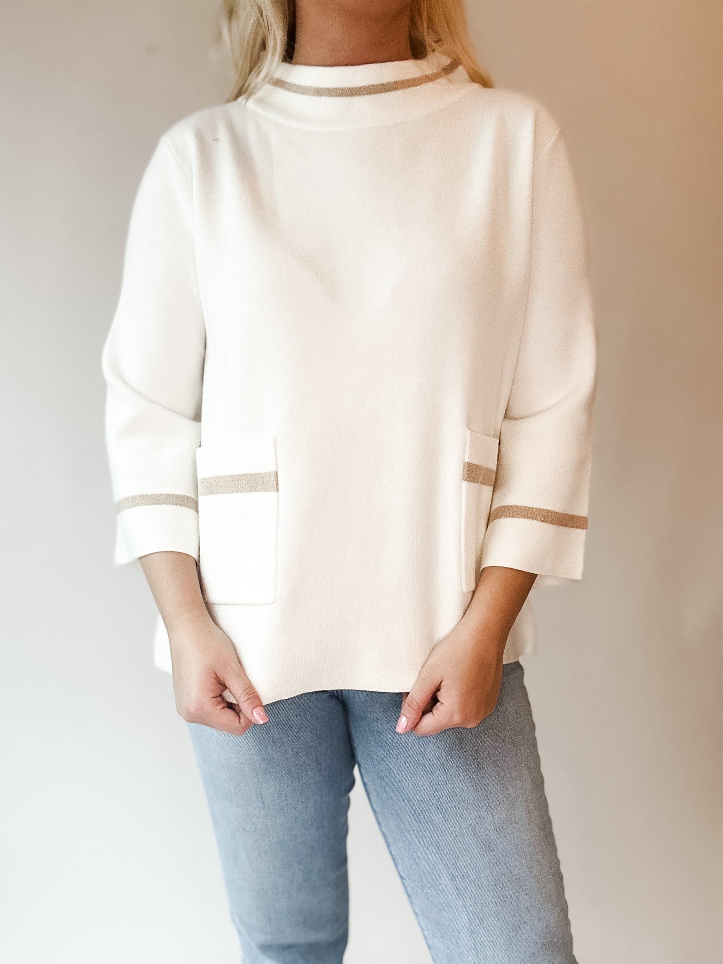 Blair Mock Neck Sweater