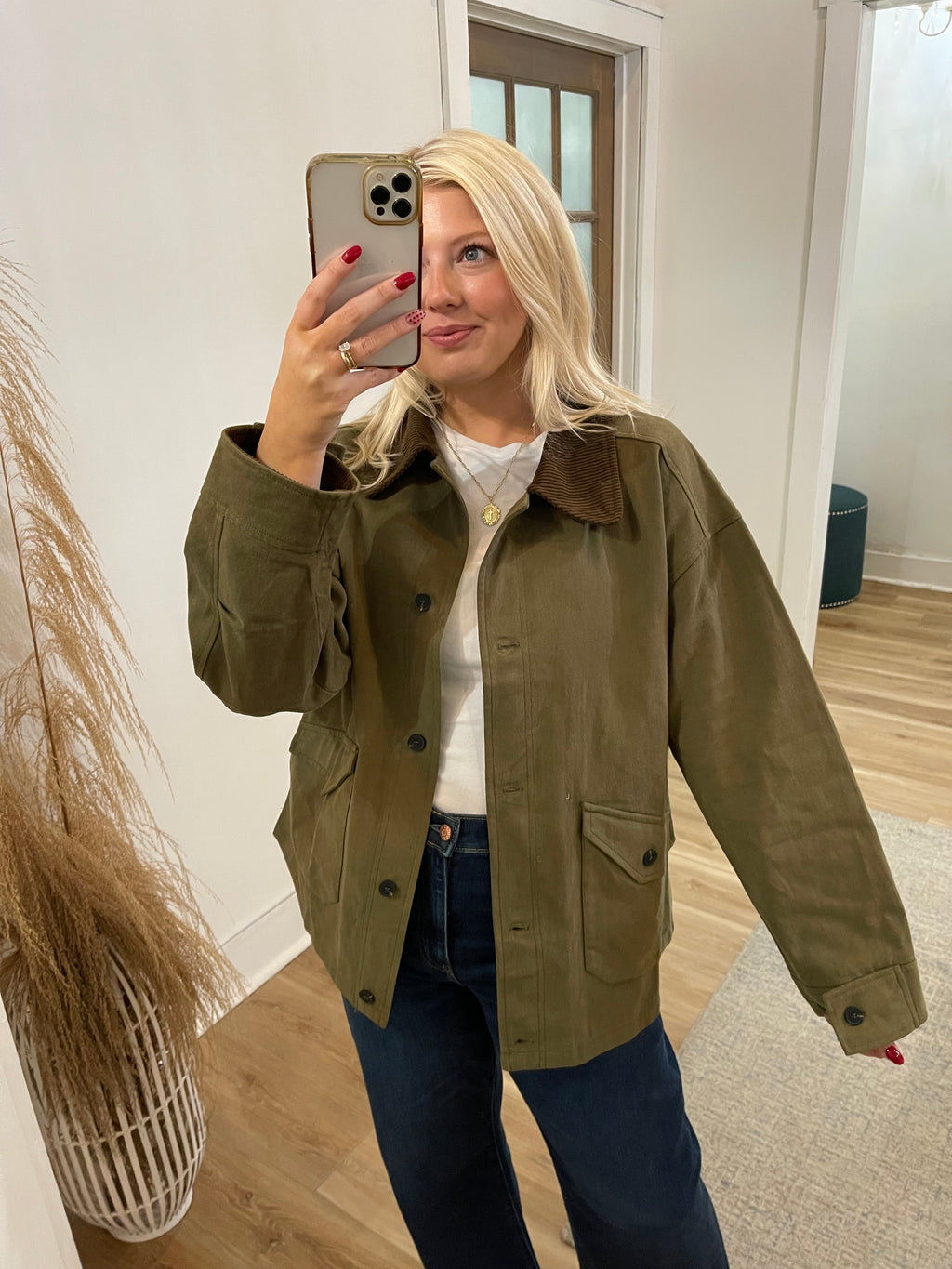 Perri Oversized Barn Jacket