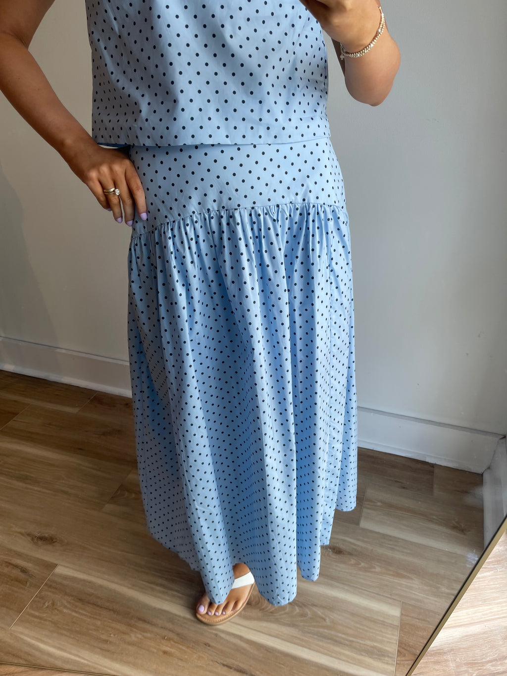 Karina Polka Dot Skirt