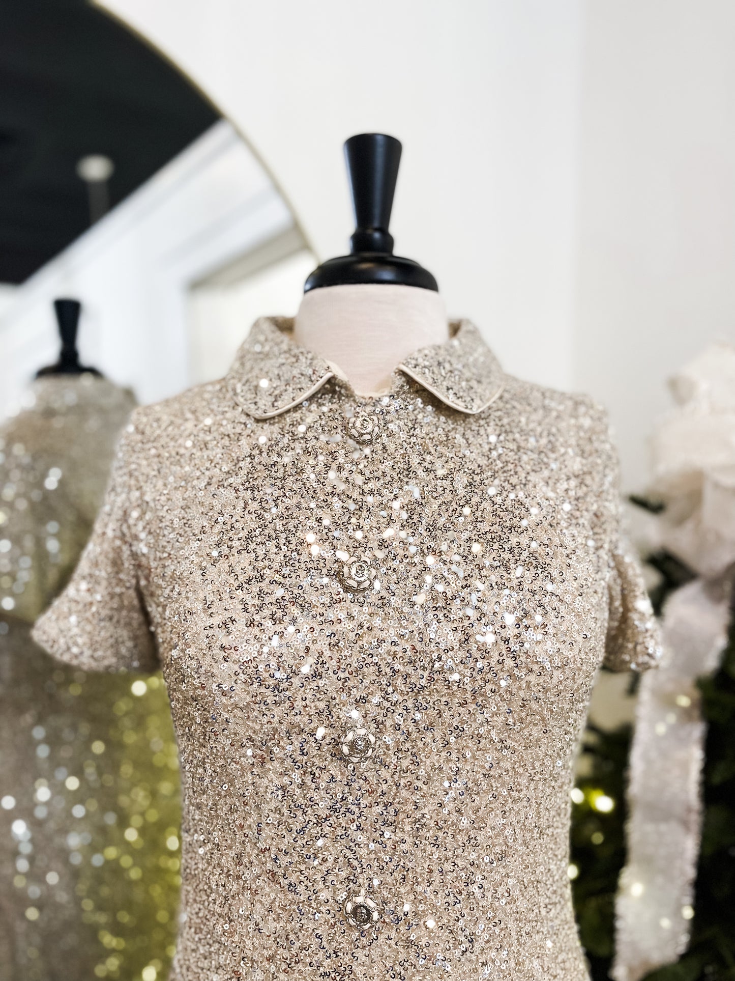 Cassie Sequin Mini Dress