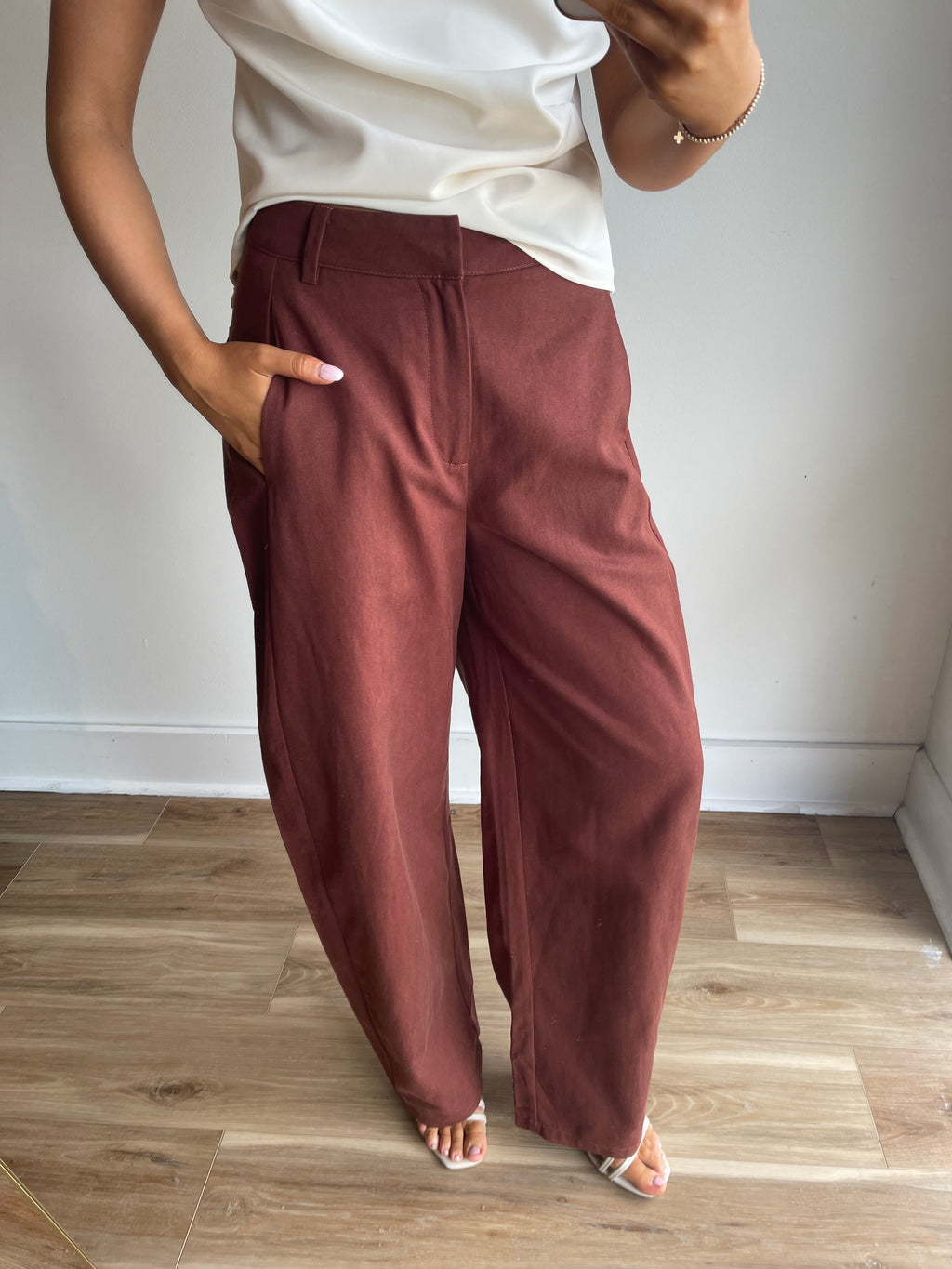 Rylee Mid Rise Wide Leg Pants