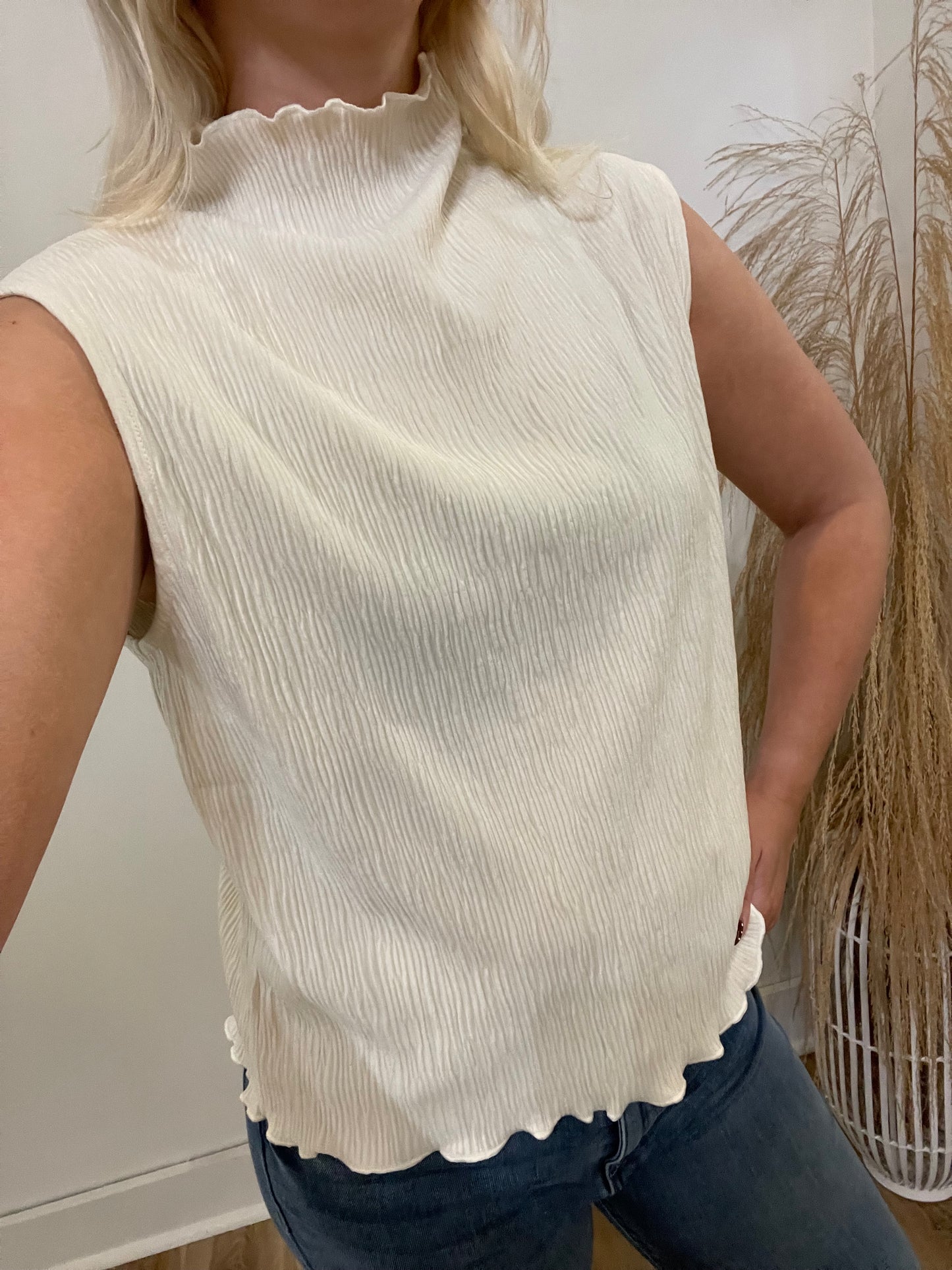 Darby Mock Neck Top