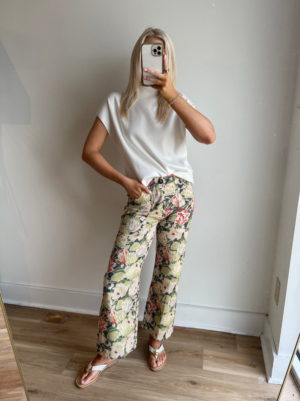 Fay Floral Pants