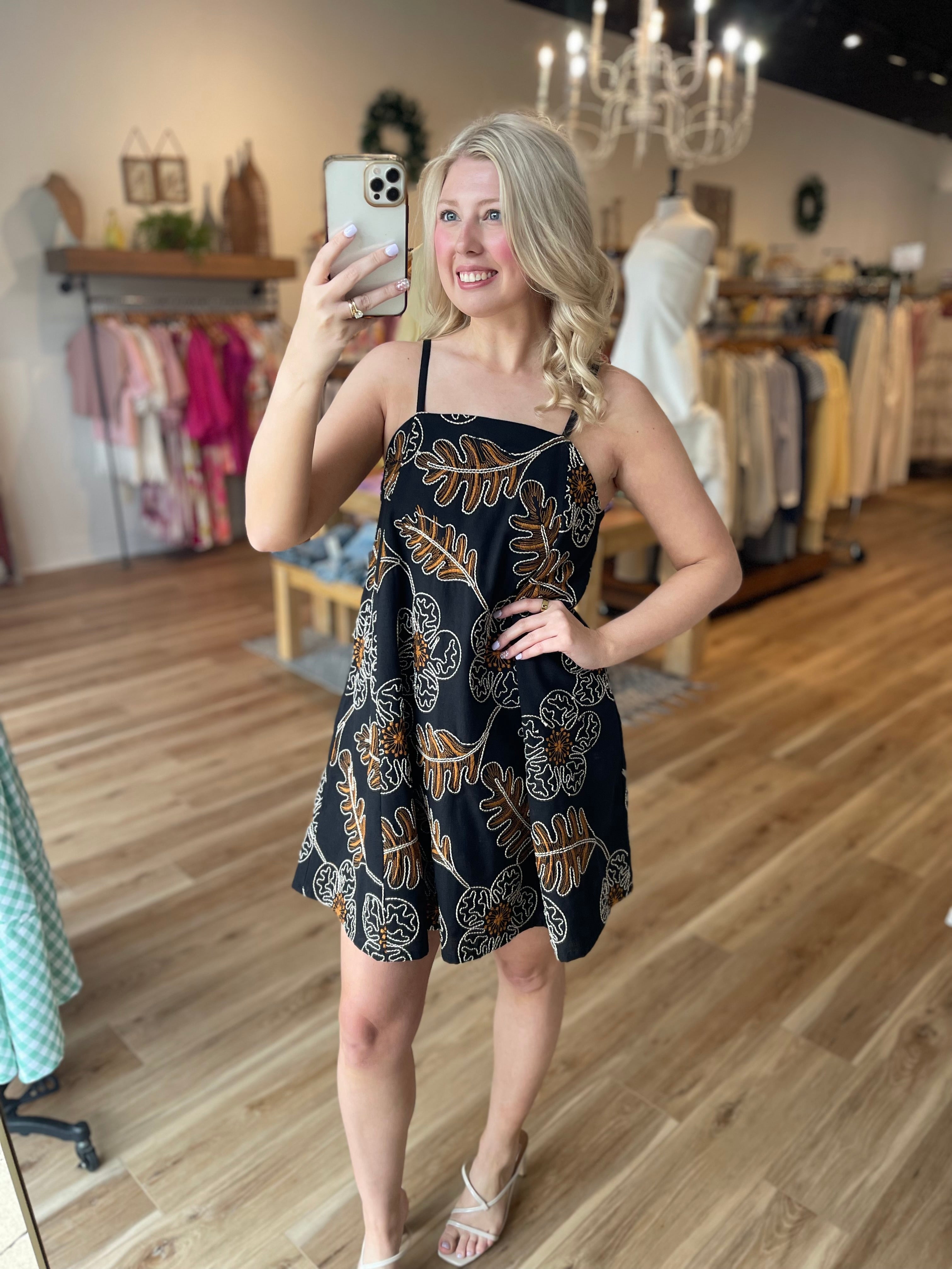 Onyx Mini Dress