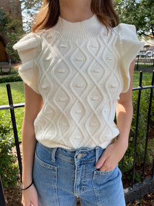 Rae Cable Knit Tank