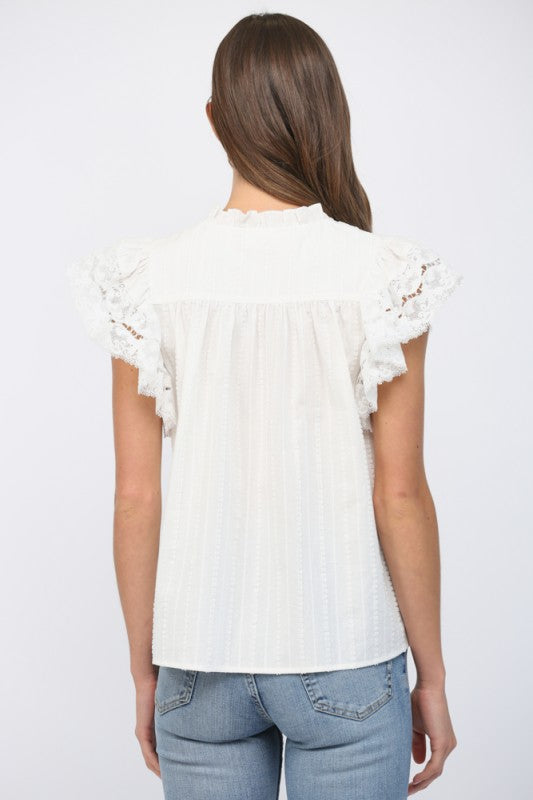 Annabelle Ruffle Top
