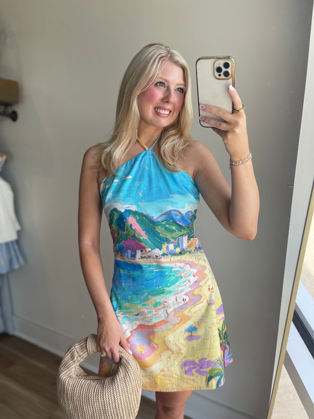 Painted Paradise Mini Dress