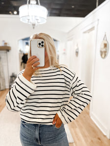 Stella Stripe Knit Top