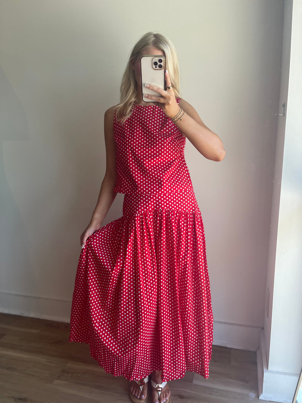Karina Polka Dot Top