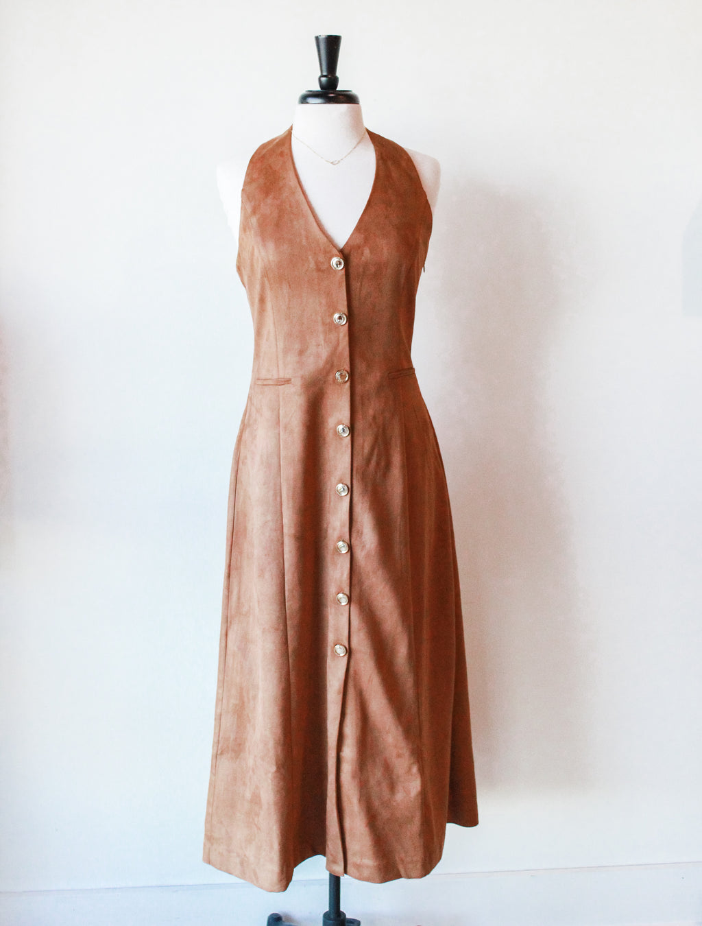 Staude Suede Midi Dress