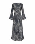 Nirah Abstract Maxi Dress